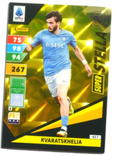 KVARATSKHELIA SUPER STELLA NAPOLI Figurine calciatori Panini Adrenalyn 2024 2025