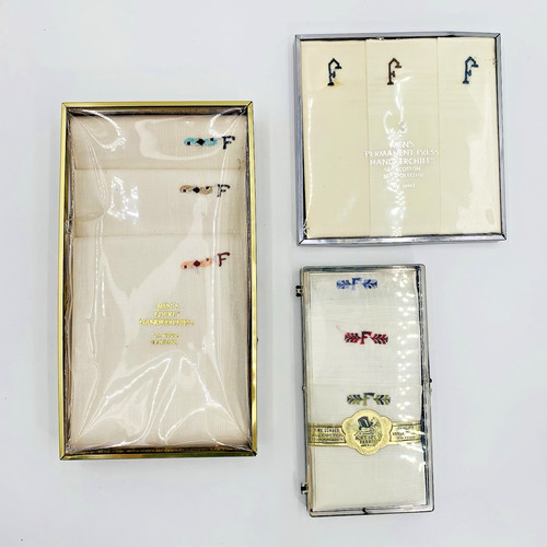 Set fazzoletti vintage - vintage, uomo