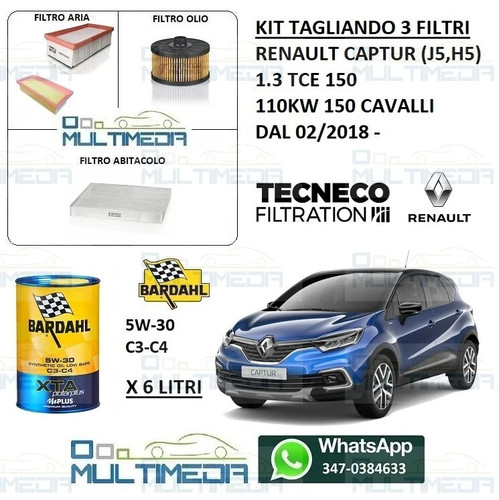 Kit tagliando filtri olio - filtri,