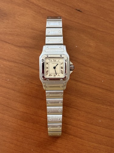 Cartier santos acciaio - santos, donna