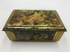 Scatola In Latta Bauletto