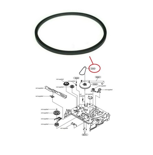 Vcr meccanico puleggia - vcr, cinghia