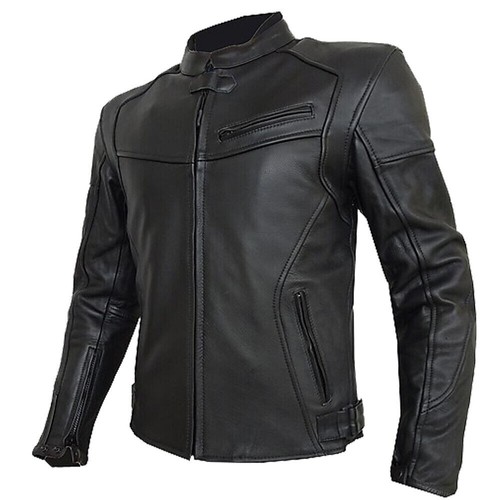 Moto giacca pelle uomo - giacca,