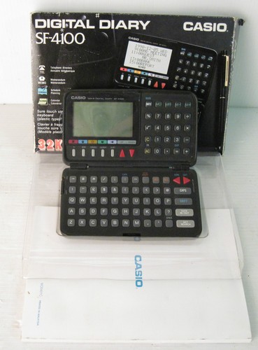 Casio 4100 agenda - casio, agenda/