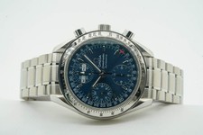 Omega Speedmaster Triple Day Date 3523.80 352380 39mm Blue Dial 11400U