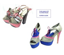 Scarpe donna Décolleté Sandali Tacco alto Plateau numero 40 Saldi - 2 PAIA