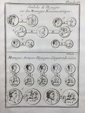 Monnaies Romana Spagna Antico
