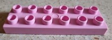 Lego duplo mattone rosa - 2, x