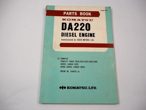 Komatsu da220 motore - komatsu,