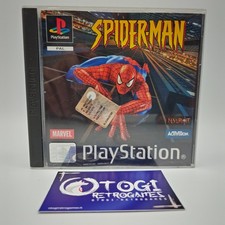 SPIDERMAN PS1 PLAYSTATION PAL ITA ITALIANO COMPLETO