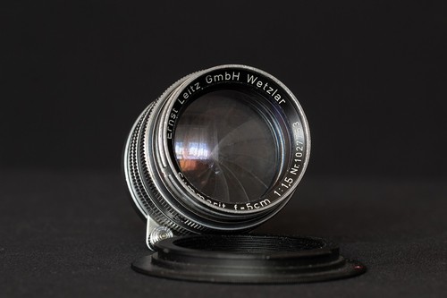 Leitz summarit 5cm - summarit, f/1.5.