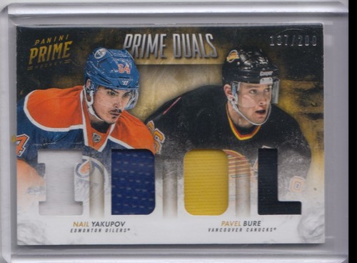 2013 panini prime - prime, duals