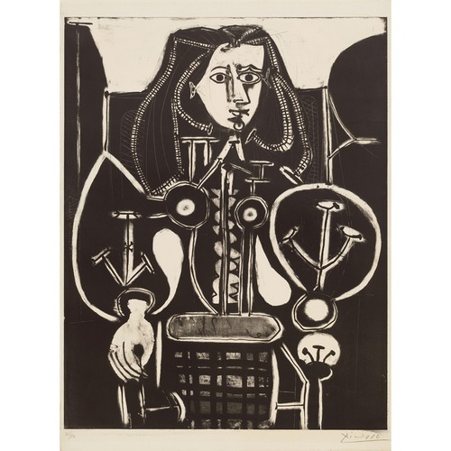 Pablo picasso femme au - -,