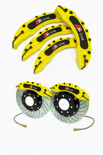 Copri pinza freno giallo - copri,