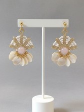 Orecchini Madreperla Quarzo