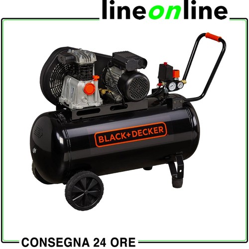 Compressore aria 100 black - 100,