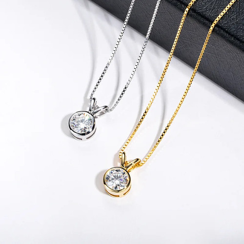 Collana 1ct ciondolo - collana, oro