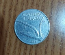 Moneta da 10 Lire del 1953