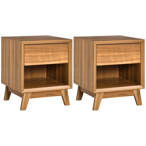 Homcom comodino organizzatore - homcom,