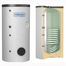 Bollitore accumulo 300 Lt - BOLLY1 ST FB WB 300 V003 scambiatore fisso produzion