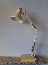 Lampada da tavolo bianca Arteluce anni '70 80cmx20cmx13cm tutta originale.