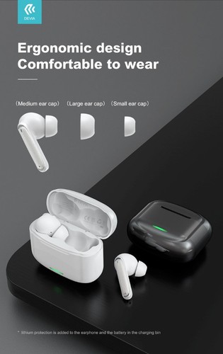 Auricolari tws em411 bluetooth - auricolari,