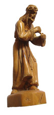 Vintage Old Carved Figure Man