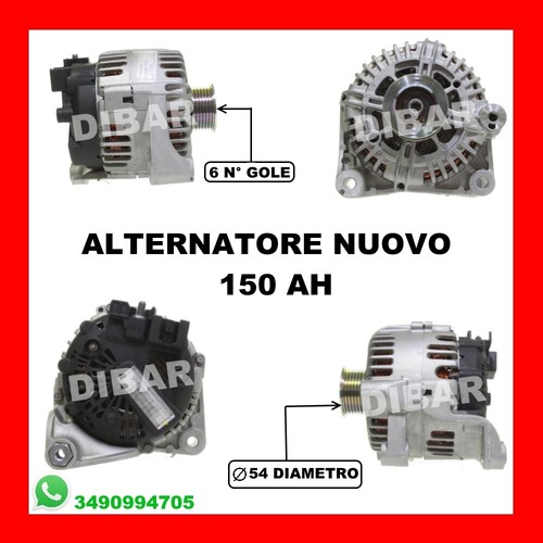 Alternatore nuovo 150 - 150, 3