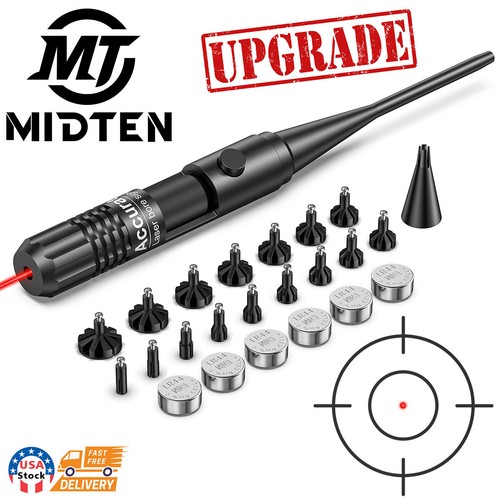 Red laser bore sight kit - bore,