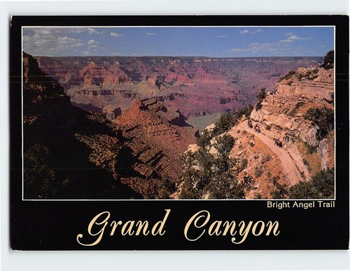 Cartolina bright angel - angel, trail