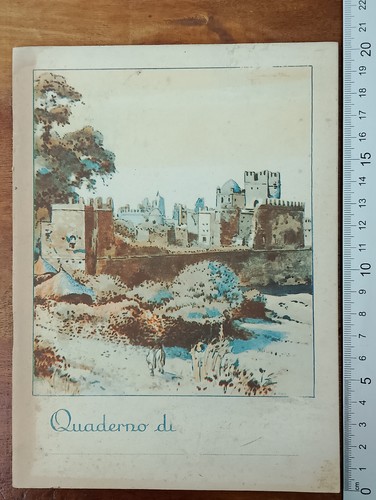 Quaderno scuola balilla - quaderno, gondar