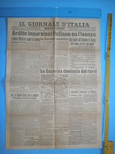 WW1- 26/6/1916 IL GIORNALE