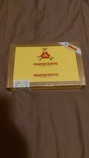 Scatola Montecristo Legno Rivestito