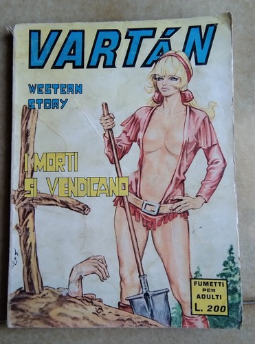 Fumetto vartan western story - fumetto,