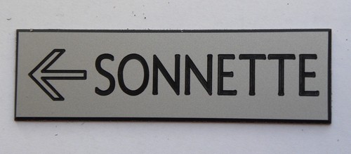Placca incisa personalizzata - placca,
