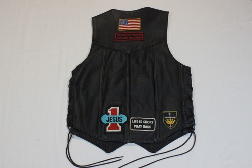 Giacca giubbotto moto pelle - , xs