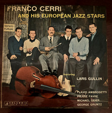 FRANCO CERRI AND HIS EUROPEAN JAZZ STARS Italy 1960 Jazz Library LP