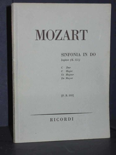Mozart sinfonia in - mozart,