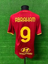 Maglia Roma ABRAHAM Worn Match