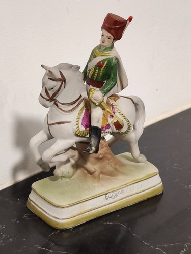 Statuina cavallo soldato