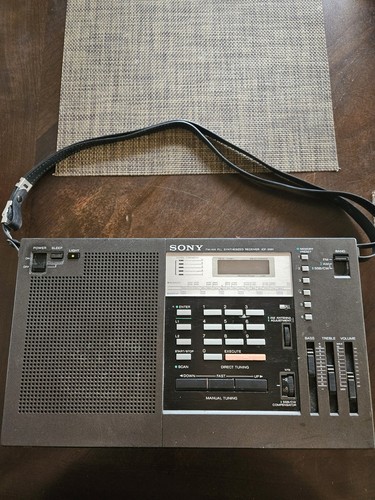 Sony icf 2001 ssb - sony, fm/am/sw/ssb/cw