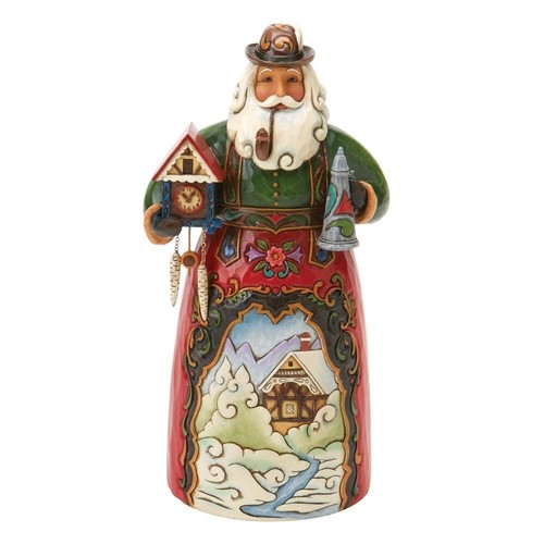 Statuina babbo natale tedesco - statuina,