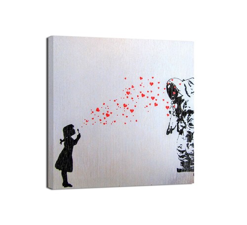 Quadri moderni banksy girl - banksy, cm