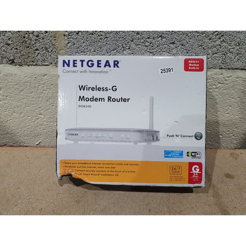 Netgear dg834g router - netgear,