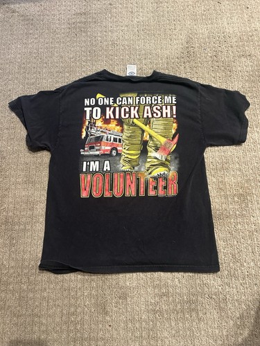 Shirt pompiere vintage - t-shirt,