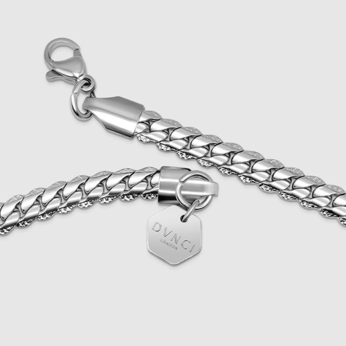 Collana catena maglia cubana