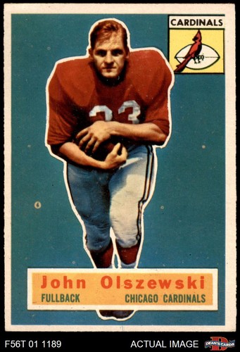 1956 topps 106 - topps, john