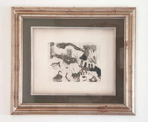 Quadro litografia acquaforte