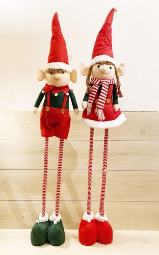 Set elfi natalizi - elfi,