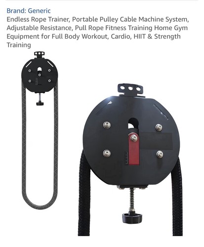 Endless rope trainer - trainer,, sistema